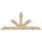 Ekena Millwork Saratoga Rough Sawn Timber Gable Bracket, Douglas Fir, 84"W x 35"H x 6"D x 6"F, 10/12 Pitch GBW084X35X0606SAR00RDF - alternate 1